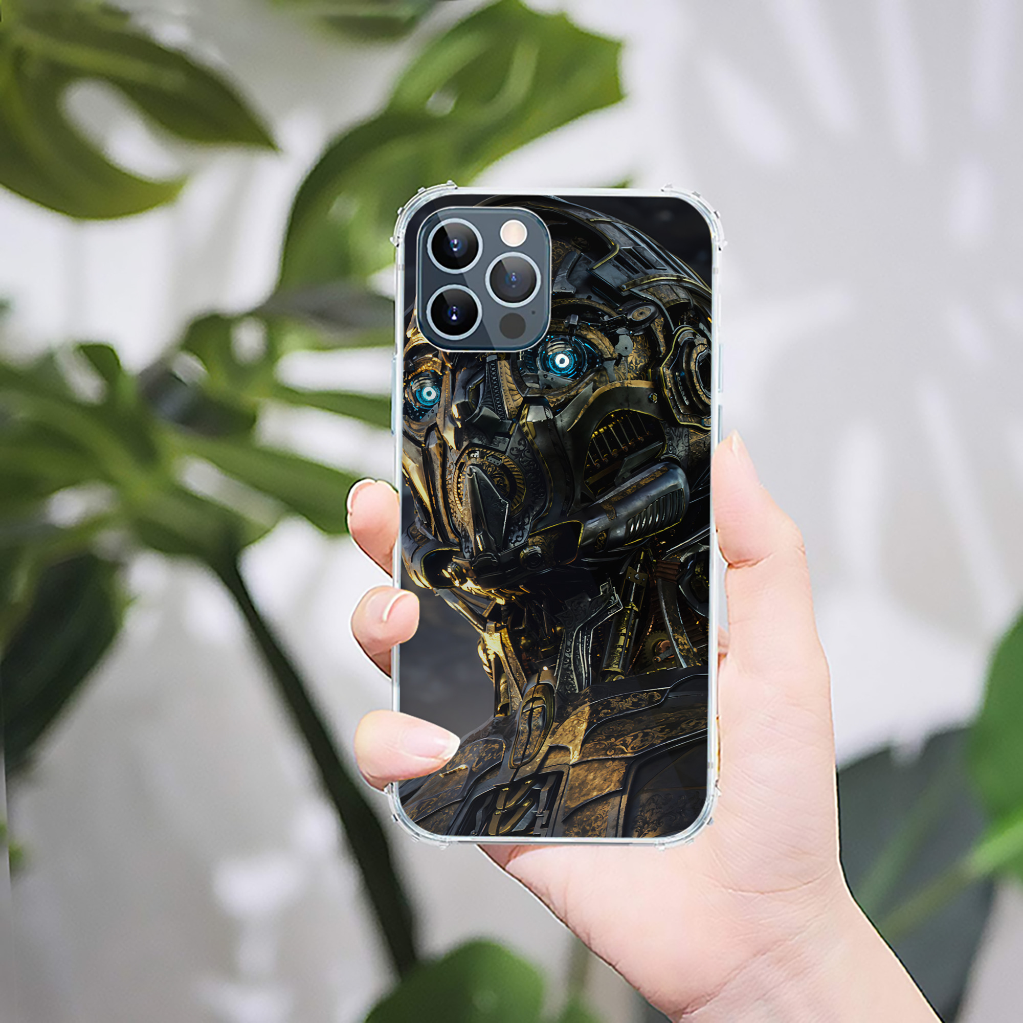 （画像用） Transformers トランスフォーマー 【iPhone 12シリーズ対応】透明スマホケース（クリアソフトケース）